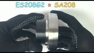 Подшипник ES 208 G2 (SA208) шариковый закрепляемый SNR (Франция)