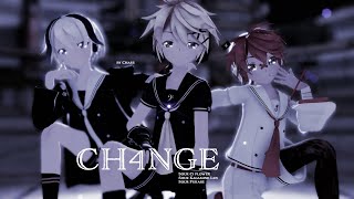 [MMD] CH4NGE |Sour Kagamine Len x Sour-Stylized Ci Flower x Sour-Stylized Fukase|