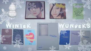 ❄️☃️Winter Wonders: Aespa, ATEEZ, \u0026 Enhypen Album Haul Unboxing☃️❄️ #kpop #unboxing #unboxingvideo