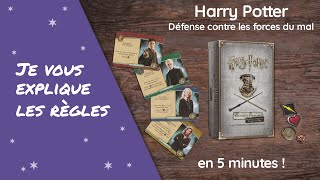 Je vous explique les règles de HARRY POTTER DEFENSE CONTRE LES FORCES DU MAL en moins de 5 minutes