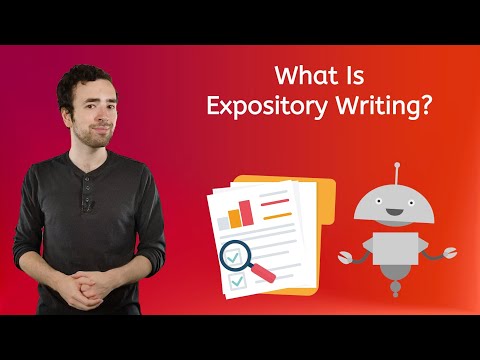 What are expository sentences?