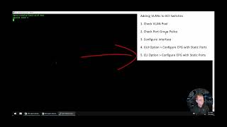 Adding VLANs to ACI