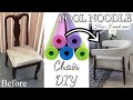 HOW TO Transform A CHAIR With POOL NOODLES! THRIFT FLIP! DIY Accent CHAIR Idea!