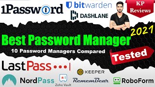 Best Password Manager 2021 🔥[Hindi] - Top 10 Password Manager Tested, Compared & Reviewed 🕵️‍♂️