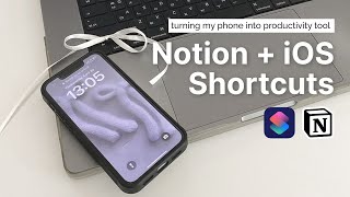 How I Turned My Phone into Productivity Tool (Notion + Shortcuts)