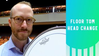 Floor Tom Head Change