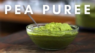 How to make Pea Puree | A EASY PRO recipe at home