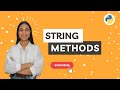 String Methods in Python | Python Programming Tutorials | Meritshot Tutorials