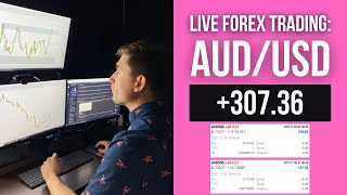 Real Forex Trade: I Went Short on AUD/USD for +$307.36 | How Did I Do?