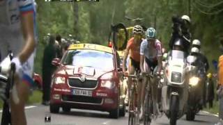 Tour de France 2011 highlights stage 11-12