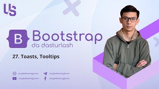 Bootstrap | 27. Toasts, Tooltips