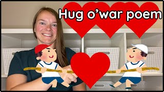 Hug o' War Poem - Peace and Kindness Theme - Learning Videos for Toddlers and Preschoolers #learning