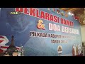 polres klungkung deklarasi damai dan doa bersama jelang pilkada