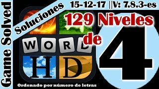 Soluciones De 4 Letras Niveles 1 A 1434 4 Fotos 1 Palabra