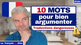 ✨ 10 MOTS à comprendre pour améliorer son français et bien ARGUMENTER 🇫🇷