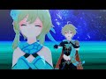 【原神mmd】ロマンスの神様【空・蛍】