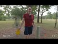 my best disc golf round ever solo round at bayou bandit b9