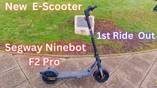 New E-Scooter | Segway Ninebot F2 Pro | 1st Rideout By The Solent