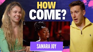 Vocal Mastery! Absolute top singing! Vocal Coach Couple react to Samara Joy at Grammys.
