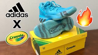 The CRAYOLA X ADIDAS Basketball Shoe?! 🖍👟🔥 D.O.N Issue #2 Unboxing