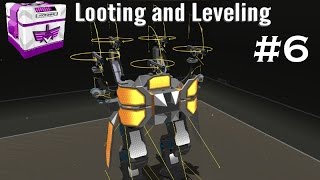 Robocraft | Part 6 | Leveling and Looting | Rail Mech 'Parasite' | Robocraft Gameplay