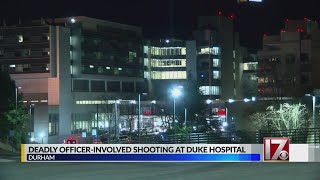 Man killed by police in Duke Hospital ER had ‘loaded gun raised toward’ Durham officer, officials sa