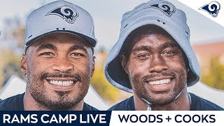 Robert Woods + Brandin Cooks on Rams Camp Live! | Rams Training Camp 2019