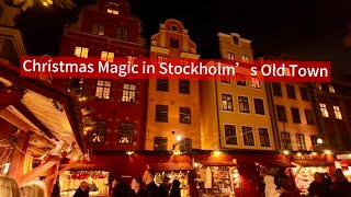 Christmas Magic in Stockholm’s Old Town