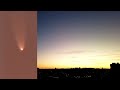 timelapse do cometa c 2024 g3 cruzando o céu de são carlos sp 06 01 2025