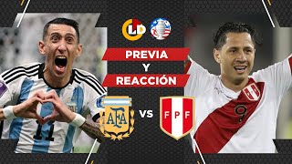 PERÚ VS ARGENTINA EN VIVO: REACCIONES DEL PARTIDO DE LA COPA AMÉRICA 2024