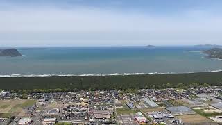 鏡山展望台からの虹の松原の展望が絶景すぎた