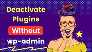How to Deactivate WordPress Plugins Without wp-admin | WordPress Hindi Tutorial