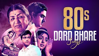 80s Dard Bhare Songs | 📀OLD IS GOLD📀| Lata, Rafi, Kishore, Amitabh | Bollywood Evergreen Hindi Songs