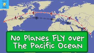 Why Planes DO NOT FLY Over the PACIFIC Ocean! Here is why...