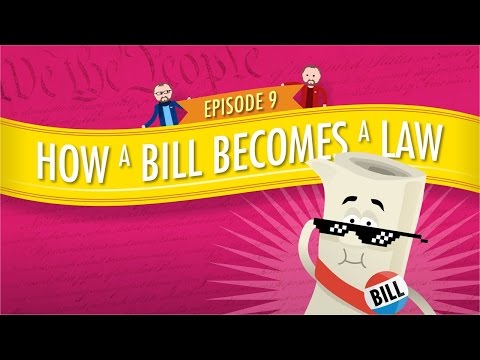 How does a bill become a law 7 Steps?