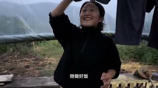 实拍黑龙江林区，气温很低，看看东北人晚上都吃的啥