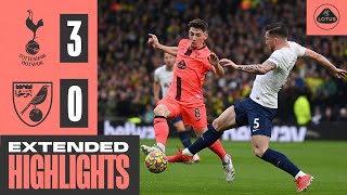 EXTENDED HIGHLIGHTS | Tottenham Hotspur 3-0 Norwich City