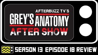 Grey's Anatomy Season 13 Episode 18 Review & After Show | AfterBuzz TV