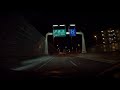 夜の福岡都市高速をドライブ【gopro】【４k】night drive　urban highway