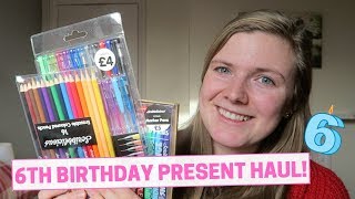 6TH BIRTHDAY PRESENT IDEAS | GIRLY GIFTS, CRAFTS AND FROZEN!