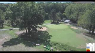 Galen Hall Golf Club flyover - 10th hole - par 3 - 164 yards