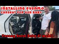 INSTALLING EVENFLO CARSEAT COMBO || PASANG KURSI BABY DI MOBIL