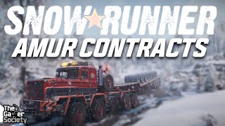 SNOWRUNNER | AMUR CONTRACTS - LXIX - 69!