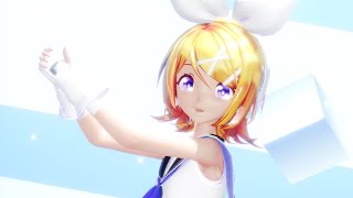 【MMD】鏡音リン「スーパーヒーロー」【4K】