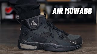 Nike Huarache ACG Air Mowabb Black On Feet Review