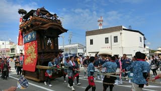 2017年 第８回はんだ山車まつり（岩滑 義烈組 八幡車）