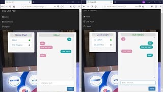 Python Simple Chat WebApp with MySQL and Bootstrap - Source Code on Github