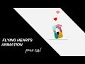 Flying Hearts Animation Pure css | Animation effect | Transition effects | html5 & css3 || SmartCode