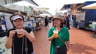 ビールを飲む【駁二芸術特区】めちゃおしゃれスポット　台湾高雄　#旅行 #vlog #travel#台湾