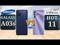 Samsung Galaxy  A03s vs Infinix Hot 11 | Full Comparison | Samsung A03s vs Infinix Hot 11